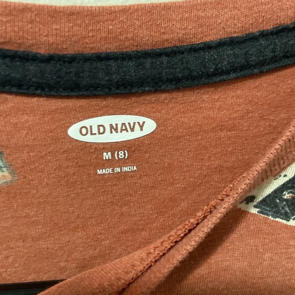 Boys cassette tape print tshirt. Medium-8 - Picture 3 of 4